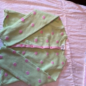 EUC Lilly Pulitzer girls sweater size 6 perfect for Easter